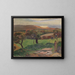 Landschap van Bretagne - Paul Gauguin — ingelijst kunstwerk aan de muur