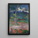 Landschap met een paard - Paul Gauguin — ingelijst kunstwerk aan de muur