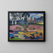 Le jour des dieux - Paul Gauguin — ingelijst kunstwerk aan de muur