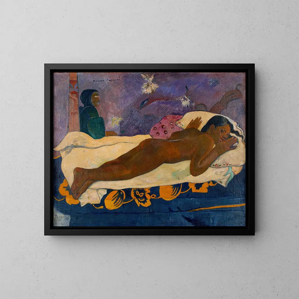 L'âme des ancêtres - Paul Gauguin — ingelijst kunstwerk aan de muur