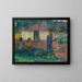 Waarom ben je boos? - Paul Gauguin — ingelijst kunstwerk aan de muur