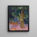 De woorden van de duivel - Paul Gauguin — ingelijst kunstwerk aan de muur