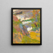 van de Vissers en zwemmers op de Aven - Paul Gauguin — ingelijst kunstwerk aan de muur