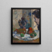 Natuurstudie met profiel van Laval - Paul Gauguin — ingelijst kunstwerk aan de muur