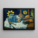 Natuurstudie met theepot en fruit - Paul Gauguin — ingelijst kunstwerk aan de muur