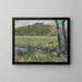 van Sur l'Aven en amont de Pont-Aven - Paul Gauguin — ingelijst kunstwerk aan de muur