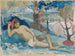 De wilde vrouw - Paul Gauguin — weergave van het kunstwerk