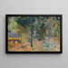 De zwemmers - Paul Gauguin — ingelijst kunstwerk aan de muur