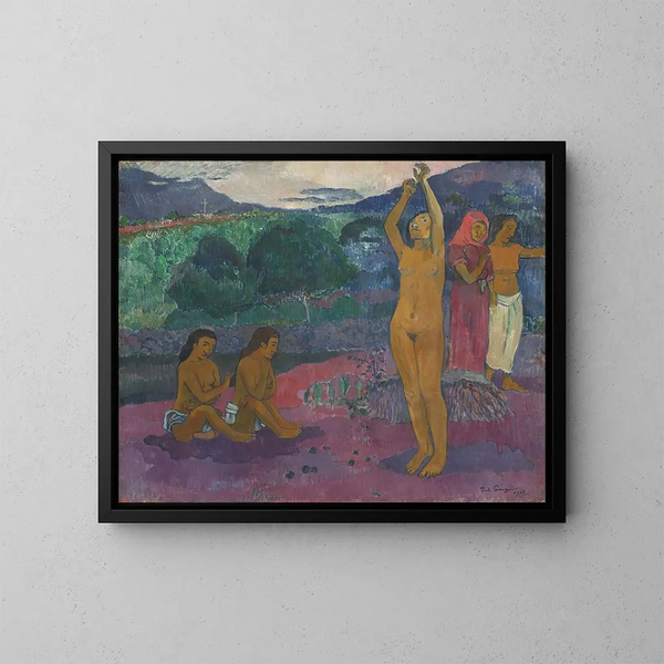 L'Invocation - Paul Gauguin — ingelijst kunstwerk aan de muur