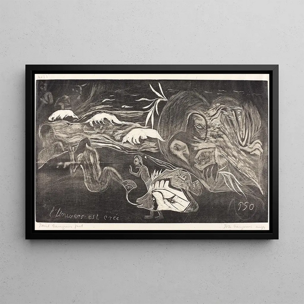 Paul Gauguin - The Universe is Created LUnivers est cree II.webp