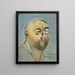 Paul Poiret 1879-1944 modeontwerper - Paul Guillaume — ingelijst kunstwerk aan de muur