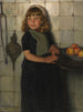 Meis met appels - Paul Hoecker — weergave van het kunstwerk
