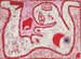 Een vrouw voor de goden - Paul Klee — weergave van het kunstwerk