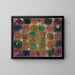 Boom en architectuur: ritmes - Paul Klee — ingelijst kunstwerk aan de muur