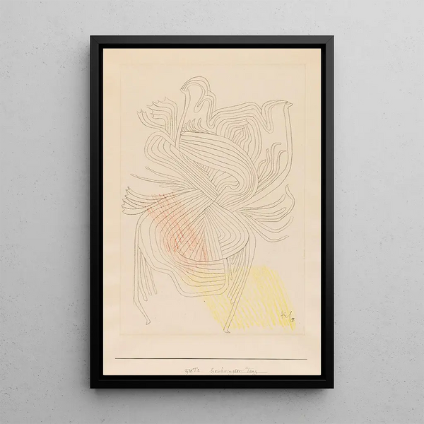 Danse enjouée - Paul Klee — ingelijst kunstwerk aan de muur
