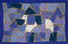 Nachtblauw schilderij - Paul Klee — weergave van het kunstwerk