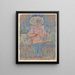 Jongen verkleed - Paul Klee — ingelijst kunstwerk aan de muur