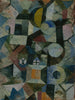 Samenstelling met de Gele Halve Maan en de Y - Paul Klee — weergave van het kunstwerk