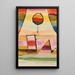 Le ballon à la fenêtre - Paul Klee — ingelijst kunstwerk aan de muur