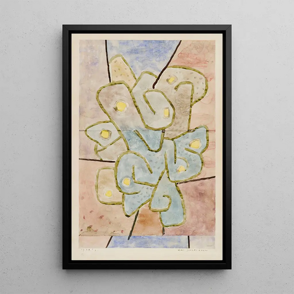 L'arbre aigre - Paul Klee — ingelijst kunstwerk aan de muur