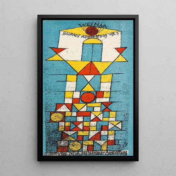Le Côté Sublime - Paul Klee — ingelijst kunstwerk aan de muur
