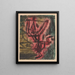 Clown de feu I Clown de feu - Paul Klee — ingelijst kunstwerk aan de muur