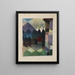 Fehn in de tuin van Marc - Paul Klee — ingelijst kunstwerk aan de muur
