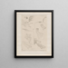 Vent de feu - Paul Klee — ingelijst kunstwerk aan de muur