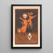 Family of Flowers V - Paul Klee — framed artwork on a wall