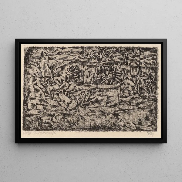 Paul Klee - Garden of Passion Garten der Leidenschaft.webp