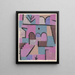 Tuin in Oriënt - Paul Klee — ingelijst kunstwerk aan de muur