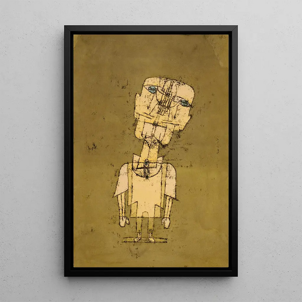 Fantoom van een genie - Paul Klee — ingelijst kunstwerk aan de muur