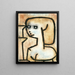 Dochter in rouw - Paul Klee — ingelijst kunstwerk aan de muur