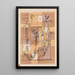 Scene Hoffmannienne - Paul Klee — framed artwork on a wall