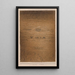 Inscription - Paul Klee — framed artwork on a wall