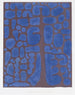 Laat in de avond, kijkend uit het bos - Paul Klee — weergave van het kunstwerk
