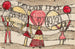 Fête des Lanternes Bauhaus - Paul Klee — weergave van het kunstwerk
