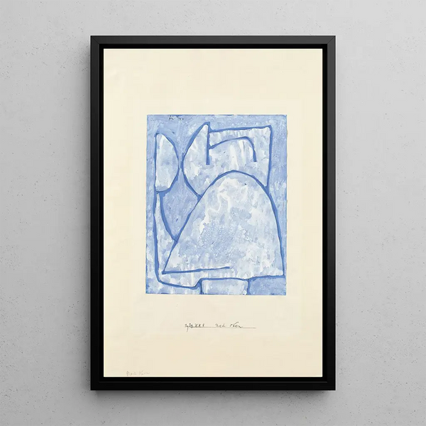Vers le Haut - Paul Klee — ingelijst kunstwerk aan de muur