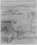 De oude man die telt - Paul Klee — weergave van het kunstwerk