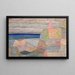 Promontoire Ph - Paul Klee — ingelijst kunstwerk aan de muur