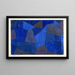Rochers la nuit - Paul Klee — ingelijst kunstwerk aan de muur