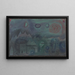 Tekens in de hemel - Paul Klee — ingelijst kunstwerk aan de muur