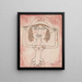 Zanger van de Opéra Comique - Paul Klee — ingelijst kunstwerk aan de muur
