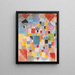 Tuinen van het Zuiden - Paul Klee — ingelijst kunstwerk aan de muur