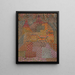 Château de la ville de Kr - Paul Klee — ingelijst kunstwerk aan de muur