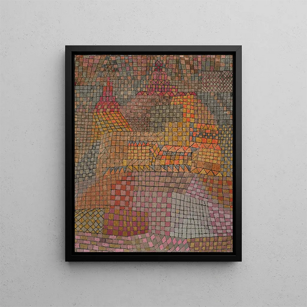 Paul Klee - Stadtburg Kr Town Castle Kr.webp