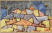 Strikte vorm van berg, kristalline berg - Paul Klee — weergave van het kunstwerk
