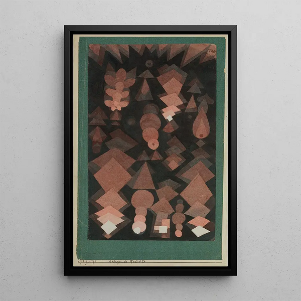 Fruit suspendu - Paul Klee — ingelijst kunstwerk aan de muur