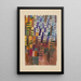 Forest of Pines - Paul Klee — framed artwork on a wall