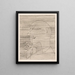 De oude rekenaar - Paul Klee — ingelijst kunstwerk aan de muur